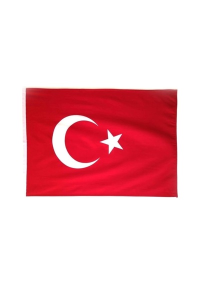 Bayrak Sopalı Türk Bayrağı 70x105 Yüksek Kalite Çift Tarafllı Fabrikasyon Baskı Alpaka Kumaş Diğer