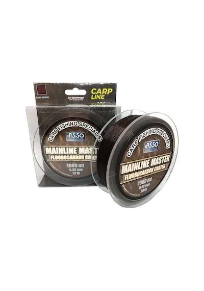 Asso Mainline Master Carp Fc Coated 1000mt Carp Line Dark Brown Standart - 0.28 Mm