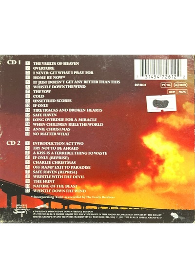 Plak Değildir Cd Dir Cd Whistle Down The Wind Double Cd