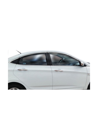 Hyundai Accent Blue Krom Cam Çerçevesi Tamtur 2011-2017 Arası 14 Parça