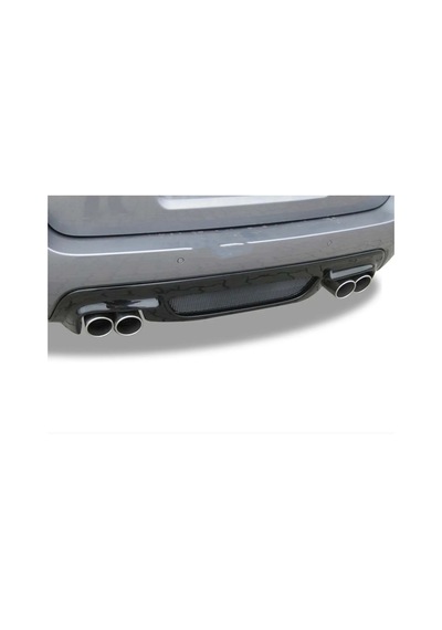 Bmw E60 - M5 - Rieger - Difüzör Sağ Sol Çift Çıkış Piano Black Vakum 2003-2010
