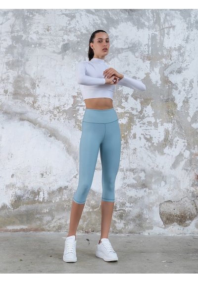 Lismina Toparlayıcı Spor Kapri Tayt Çağla Yeşili