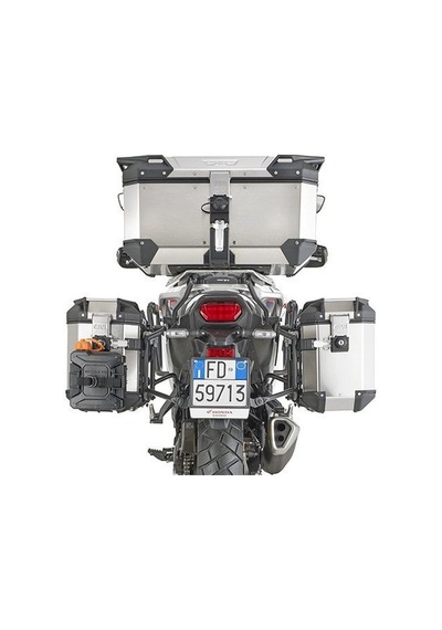 Honda Xl 750 Transalp 23 26 Outback Yan Çanta Demiri Givi Plo1201cam Siyah