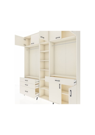 Arges Dolap 11 Raflı 4 Çekmeceli 2 Askılı 220x30x243 Aytaşı-aytaşı/aytaşı Aytası/aytası Arges Dolap 11 Raflı 4 Çekmeceli 2 Askılı 220x30x243 Aytaşı-aytaşı/aytaşı Aytası/aytası