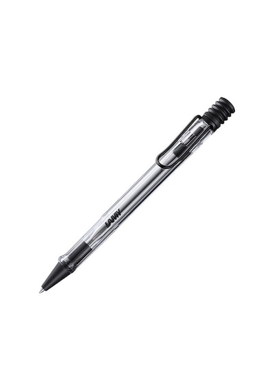 Lamy Vista Tukenmez Kalem Metal Siyah Klips Seffaf Şeffaf