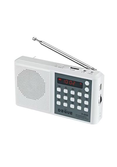 Deprem Radyosu Bluetoothlu Şarjlı Acil Durum Radyosu 18650 Pilli Fm/usb/tf Kart Destekli Taşınabilir Radyo Type-c Şarj Led Fenerli Y-096