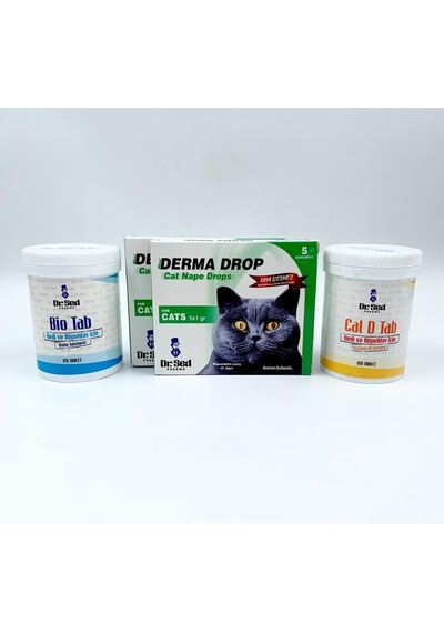 Kedi Ensedamla 2 Kutu + Biotin Ve Kalsiyum Takviyesi