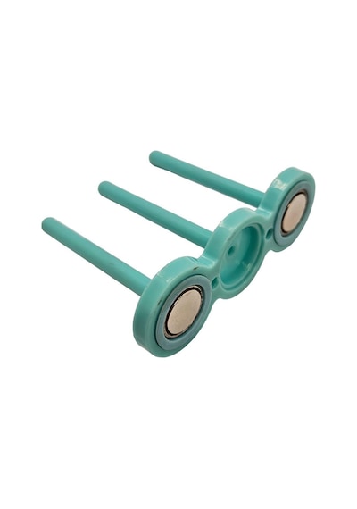 Dikiş Makinesi Mıknatıslı Masura Koyma Aparatı 3'lü Mavi Renk/ Bd-0053