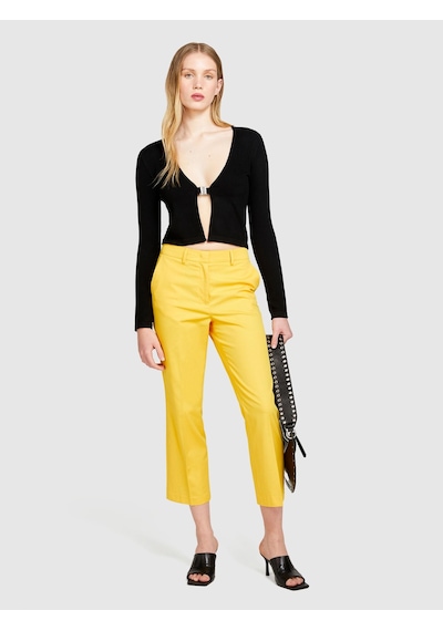 Sisley Streç Pamuklu Pileli Pantolon Kadın 38r Pantolon - 324p4ıullf02y