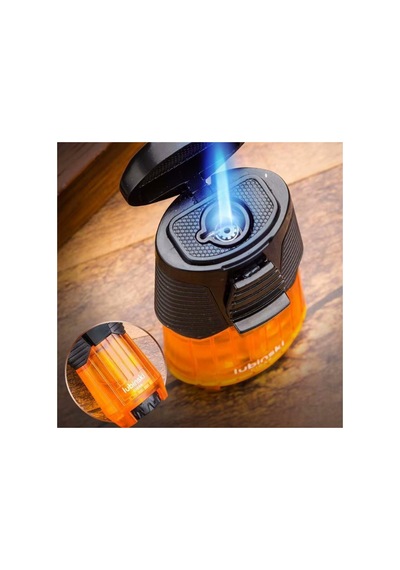 Lubinski Tek Torch Pürmüz Turuncu Puro Çakmağı Lb-190
