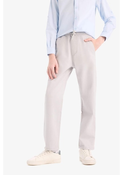 DeFacto Erkek Çocuk Düz Paça Basic Düz Gabardin Pantolon D5859A825SMGR296 DeFacto Erkek Çocuk Düz Paça Basic Düz Gabardin Pantolon D5859A825SMGR296