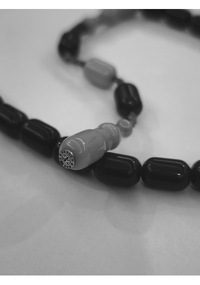 Zeyzun Usta İmzalı Sıkma Kehribar Tespih 9x13 Mm Kapsül Kesim 15412568