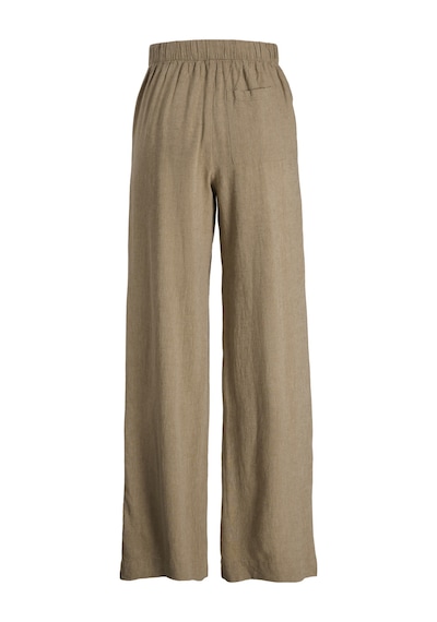 Jack & Jones Kadin Pileli Keten Karisimli Beli Lastikli Pantolon - Almira - 12287729 Silver Mink Jack & Jones Kadin Pileli Keten Karisimli Beli Lastikli Pantolon - Almira - 12287729 Silver Mink