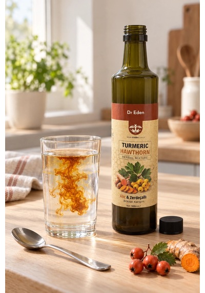 Turmerıc Hawthorn - Alıç & Zerdeçallı Bitkisel Karışım