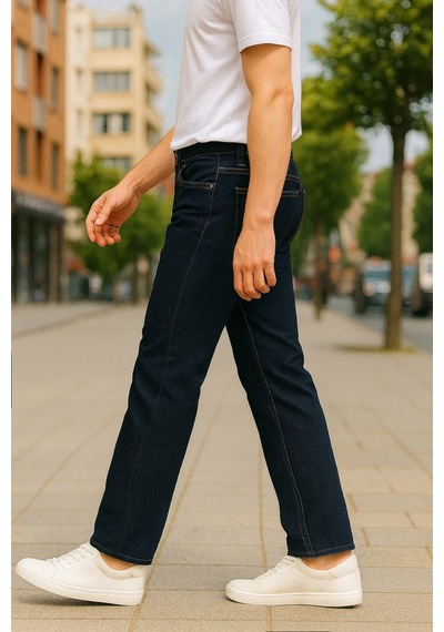 Cedy Denim Regular Fit Jean Martin Yüksek Bel Standart Kesim Esnek Kot Pantolon C336 Mavi Cedy Denim Regular Fit Jean Martin Yüksek Bel Standart Kesim Esnek Kot Pantolon C336 Mavi