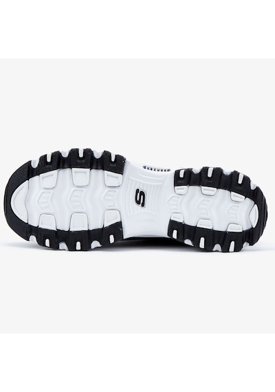 Skechers Siyah Kadın D'lıtes Spor Ayakkabı 13148-bkw Siyah