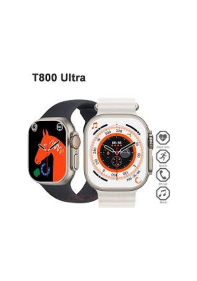 Watch 8 T800 Ultra Bluetooth'lu Arama Özellikli Akıllı Saat Tüm Telefonlarla Uyumlu Çift Kordonlu Beyaz - 519541254 Watch 8 T800 Ultra Bluetooth'lu Arama Özellikli Akıllı Saat Tüm Telefonlarla Uyumlu Çift Kordonlu Beyaz - 519541254