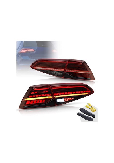 Volkswagen Golf 7 - 7.5 2012-2020 Led Stop 7.5 Highline Görünüm