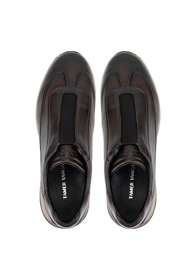 Tamer Tanca Erkek Hakiki Deri Kahverengi Sneakers & Spor Ayakkabı 771 88124 Erk Ayk Y26 Kahve Dr