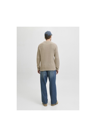 Jack & Jones Jjedover Knıt Crew Neck Sn Bej