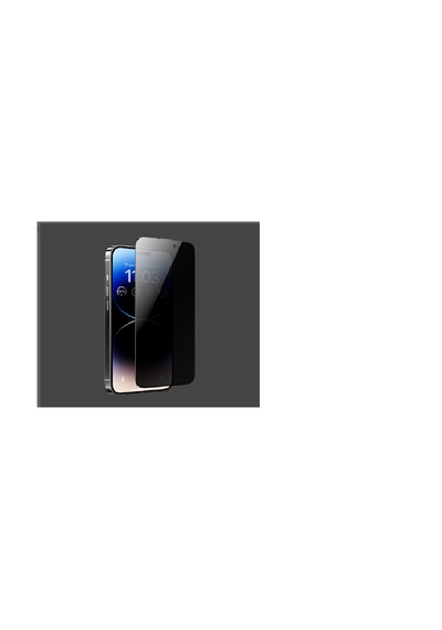 Apple Uyumlu   iPhone 14 Pro Tam Kaplayan Hayalet Gizli Cam Ekran Koruyucu
