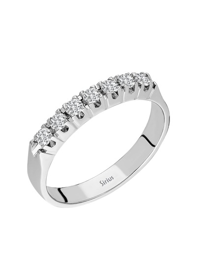 Sirius E Renk 0,33 Karat Pırlanta 7 Taş Yüzük 0822R0022