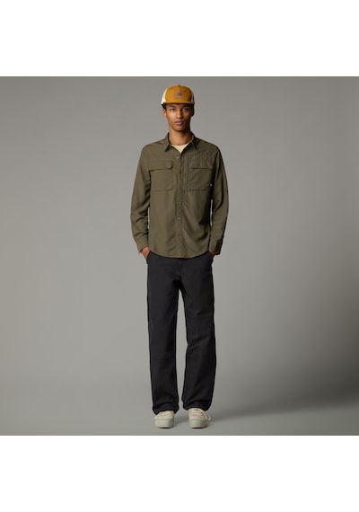 The North Face M L/s Sequoia Shirt Erkek Gömlek-29911 Haki
