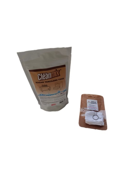 Çay Kazanı Organik Kireç Temizleme Tozu 500 Gr+ Musluk Bezi 1 Pkt