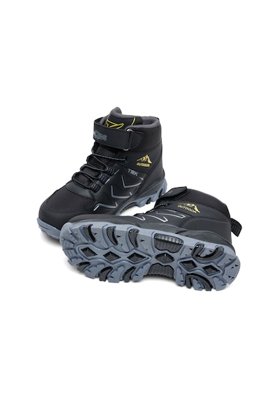 Tonny Black Çocuk Unisex Siyah Füme Rahat Kalıp Renkli Taban Bot Tbns010 298 Siyah Füme
