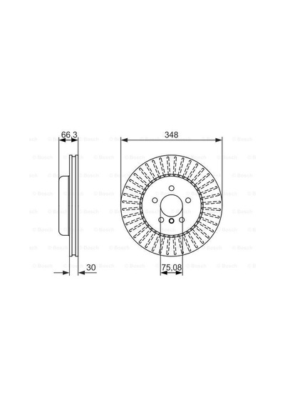 Bmw 5 F10 530D 2010-2016 Bosch Ön Disk 2 Adet