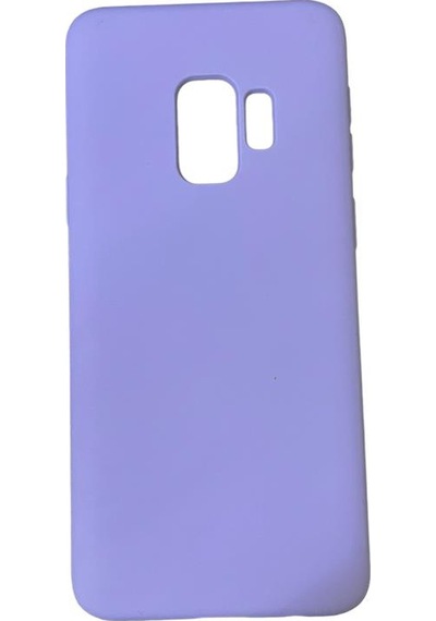 Galaxy S9 İle Uyumlu Cappy Silikon Kılıf Lila
