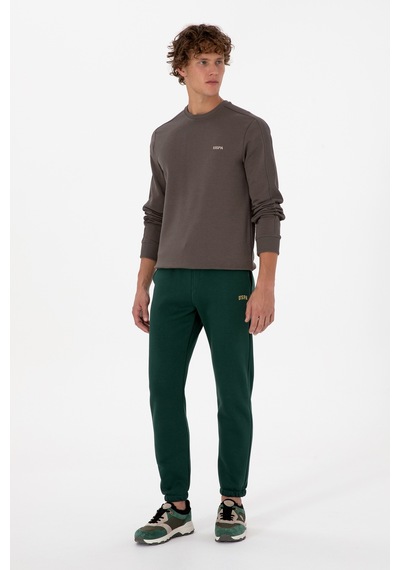 U.S. Polo Assn. Erkek Regular Fit Bisiklet Yaka Vizon Sweatshirt 50315598-VR052 U.S. Polo Assn. Erkek Regular Fit Bisiklet Yaka Vizon Sweatshirt 50315598-VR052