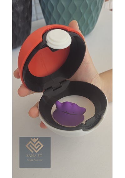 Pokemon Poke Topu Ditto Hediyeli