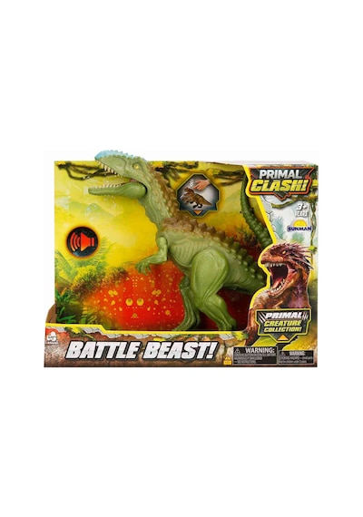 Lanard Toys Dinozor Carnotaurus-gıgantosaurus 2a. - Yeşil Standart
