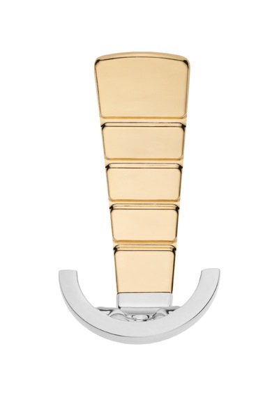 Tivist Lüks Portmanto Askı, Metal, Vestiyer Askı, 200 Gr, Dolap Askılık, Duvar Askılığı, Krom Altın Vidalı