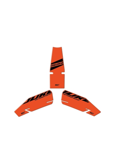 GP Kompozit KTM Duke 390 2024 Uyumlu Tank Pad Seti Turuncu