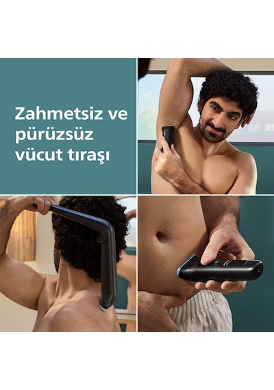 Philips Vücut Bakım 5000 Serisi Duşa Uygun, Hassas Bölge Ve Vücut Tıraş Makinesi - Bg5475/15