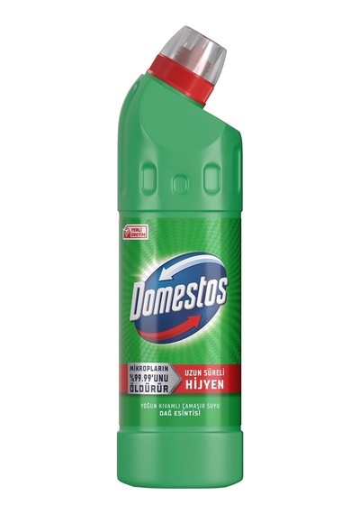 Domestos Yoğun Kıvamlı Çamaşır Suyu Maksimum Hijyen Dağ Esintisi 750 Ml 10'lu Set