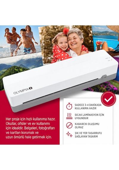 A130 Combo Laminasyon Makinesi Ve Giyotin Makinesi