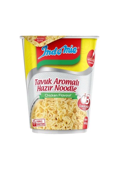 Indomie Aromalı Erişte 60 G Tavuk Lezzeti 6'li Avantaj Paketi - 6 Adet Tarı
