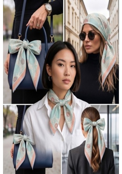 Sisley Flora Bandana/fular -2014-47 47 Mint