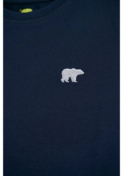 Bad Bear Solid Lacivert Basic Çocuk Tişört Lacivert