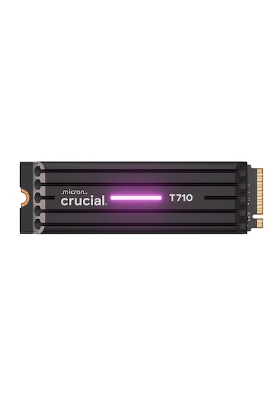 Crucial T710 2tb Pcıe Gen5 Nvme M.2 Ssd Ct2000t710ssd5 Soğutuculu Heatsink 2 Tb