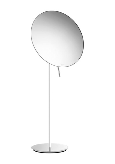 Ayna, Tezgah Üstü, H60cm, Büyüteçli, 5x - Krom