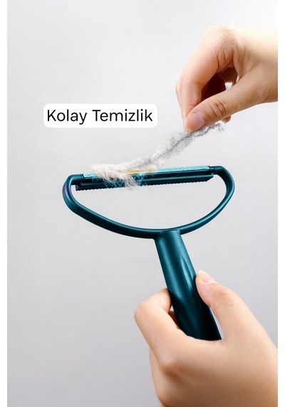 Tiftik Tüy Toplayıcı Çift Taraflı Elbise Tiftik Tüy Temizleyici Kedi Köpek Tüy Temizleyici Yeşil Diğer