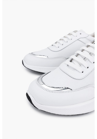 Valmenti Erkek Hakiki Deri Beyaz Sneakers & Spor Ayakkabı 157 2405 Erk Ayk Y26 Beyaz Beyaz
