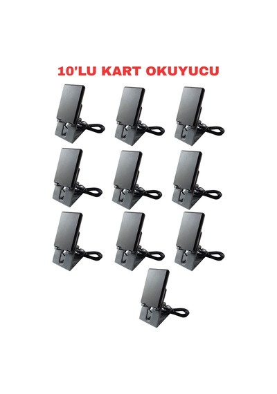 Sr-220 Mf Usb Mifare Kart Okuyucu 13.56 Mhz Masaüstü Rfıd Kart Okuyucu Tak Çalıştır 10 Adet