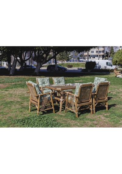 Dekorzade Melodi 6 Kişilik Balkon Bahçe Teras Mobilyası Balkon Takımı Bahçe Takımı Yeşil Palmiye Dekorzade Melodi 6 Kişilik Balkon Bahçe Teras Mobilyası Balkon Takımı Bahçe Takımı Yeşil Palmiye