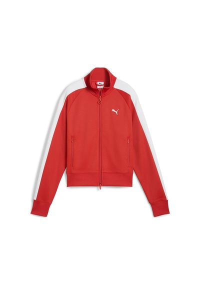 Puma T7 Always On Kadın Kısa Track Ceket 629796 15 Kırmızı