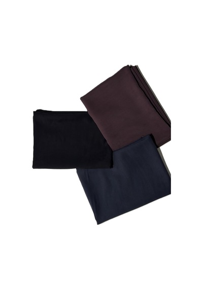 Premium Tencel Cupro Kumaş En 140 Cm Yumuşak Ve Dökümlü Siyah